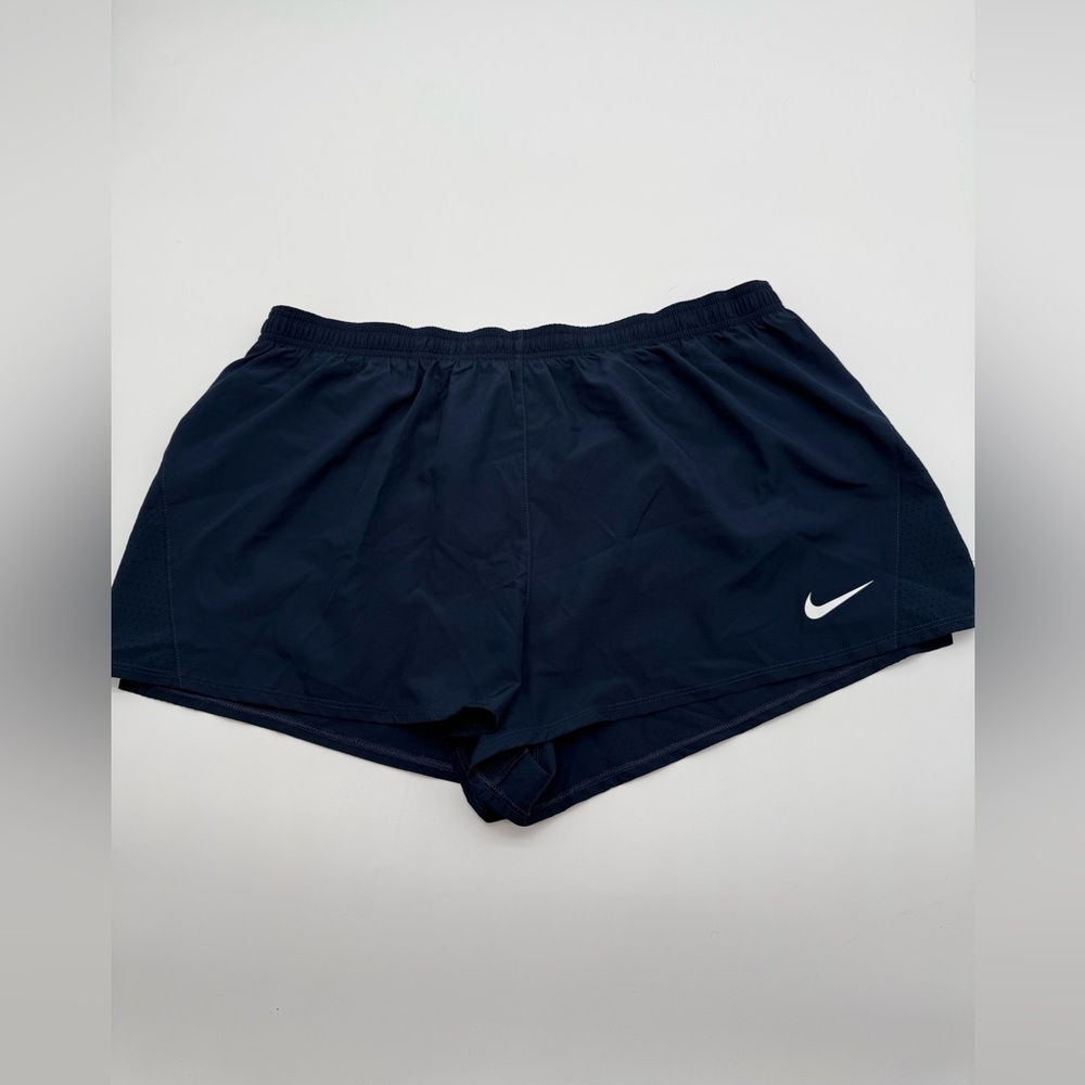 NIKE Women's One Athletic Active Dri-FIT Mid-Rise 3" Brief-Lined Shorts Size XL